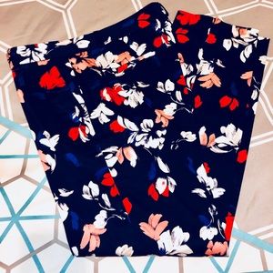 Banana Republic Reegan Floral Dress Pants